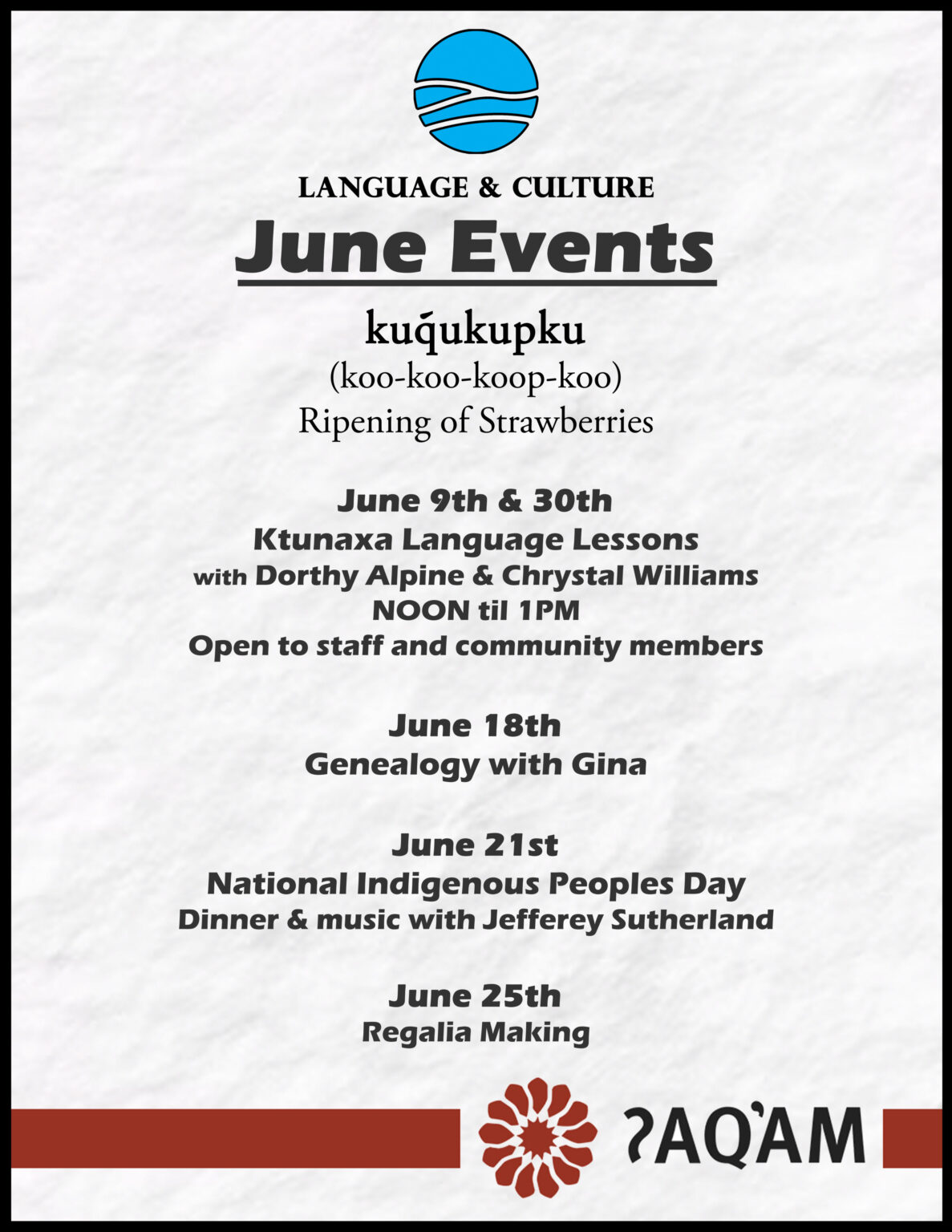 Info poster