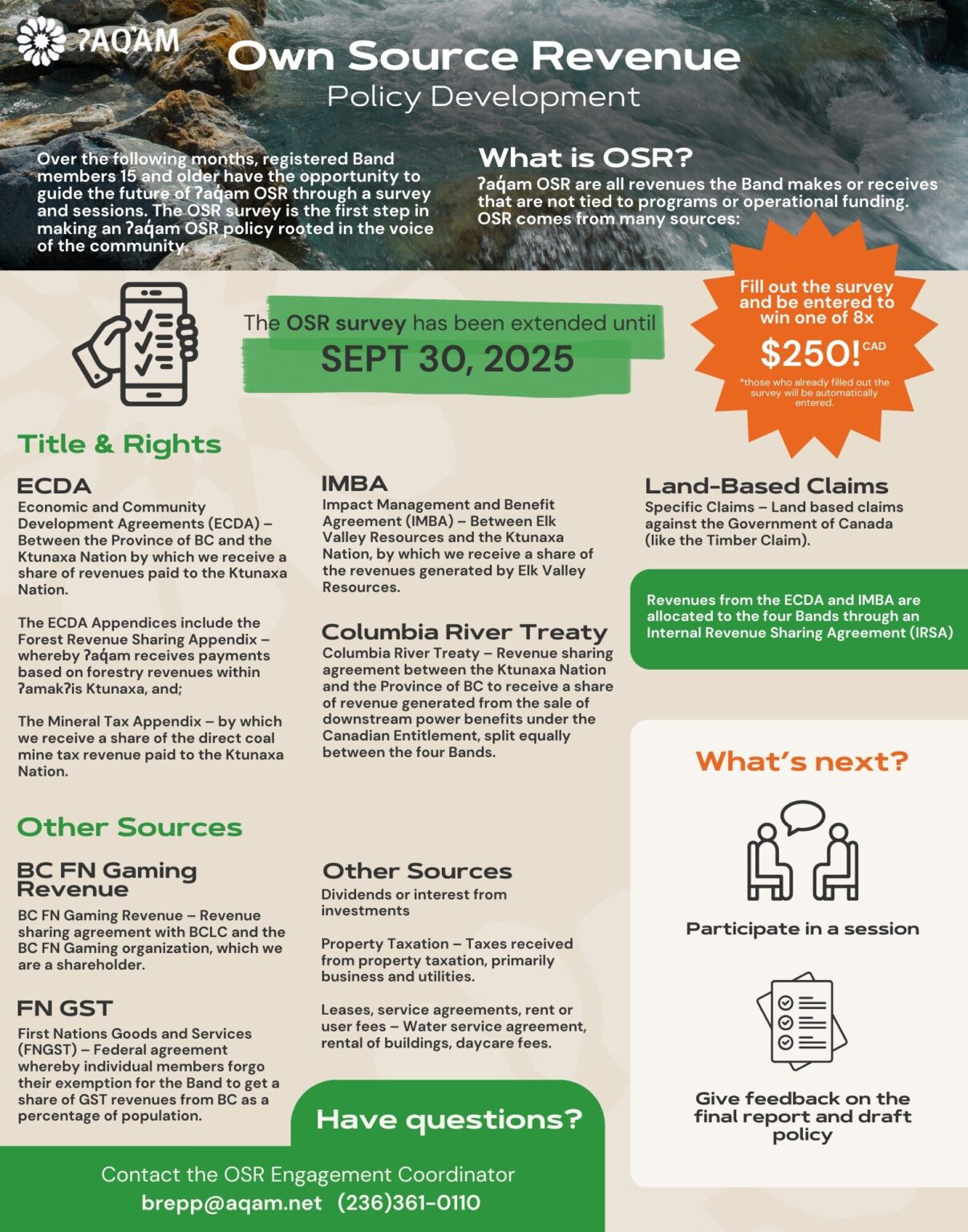 Info poster