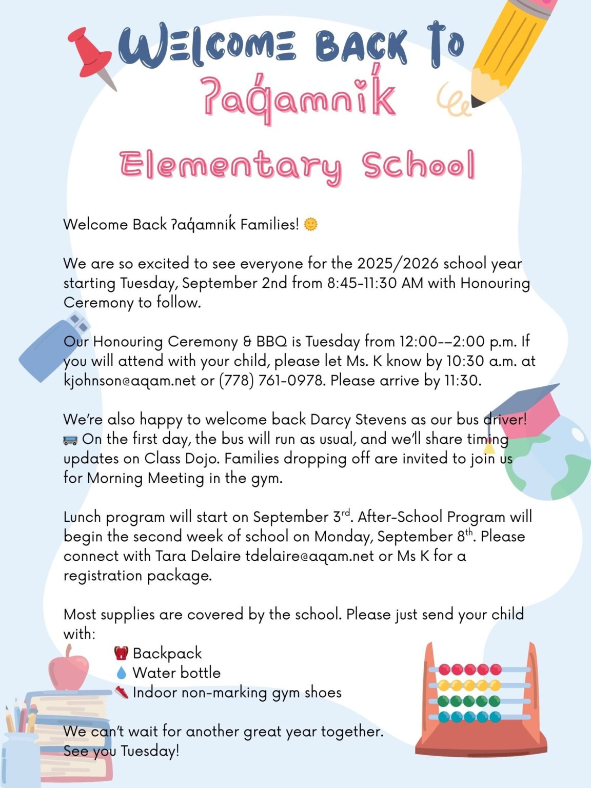 Info poster